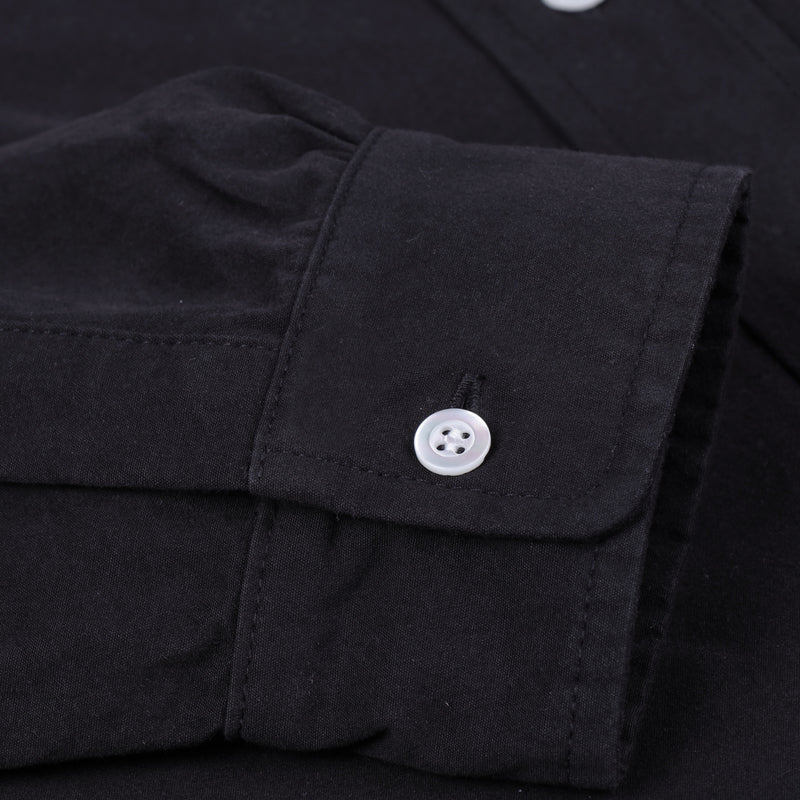 Double Weave Pima Cotton Oxford Standard collar.