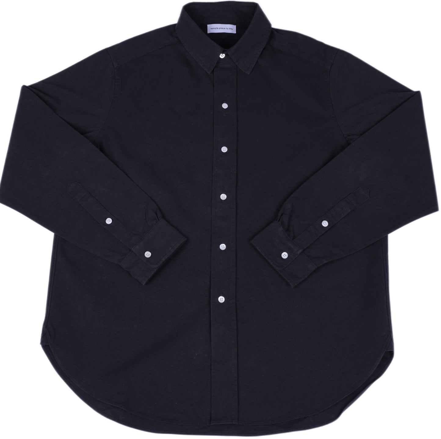 Double Weave Pima Cotton Oxford Standard collar.